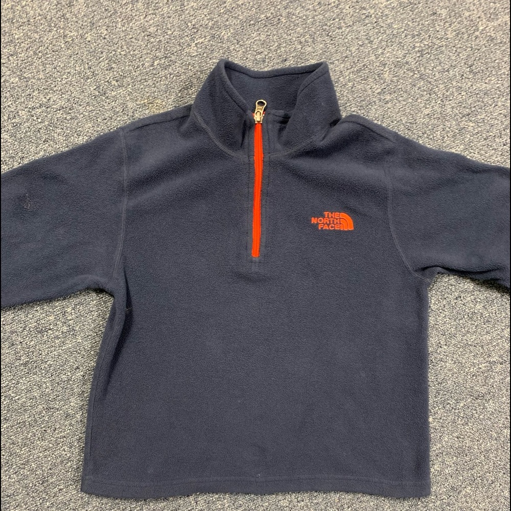 Lightweight North Face Pullover Navy Fleece | Great condition | sz 7/8